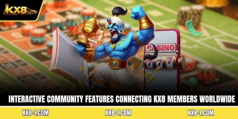 Interactive community features connecting KX8 members worldwide