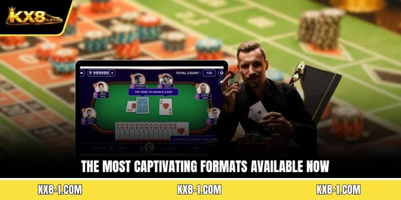 The most captivating formats available now