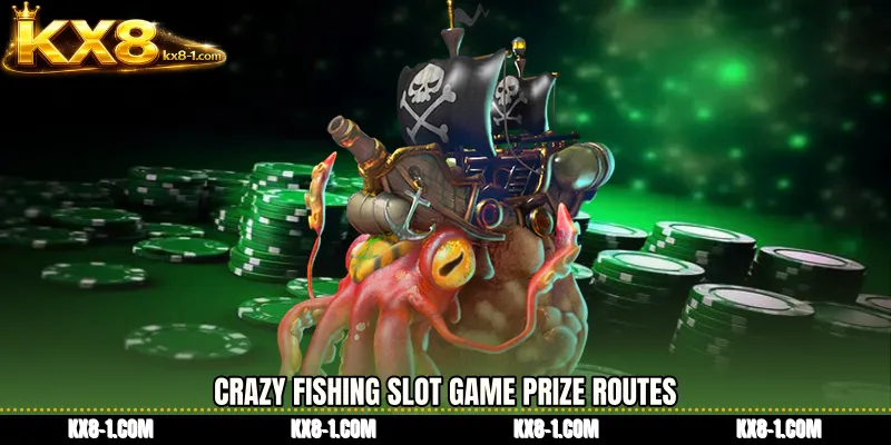 Crazy Fishing slot game Prize Routes